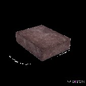 DITON skladebná dlažba HISTORY obdélník 28/21/7 (stříška) hnědá